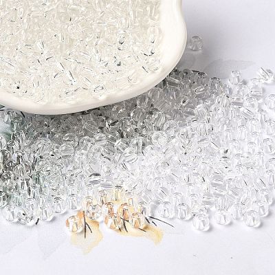 Transparent Colours Glass Seed Beads SEED-P007-02A-11-1