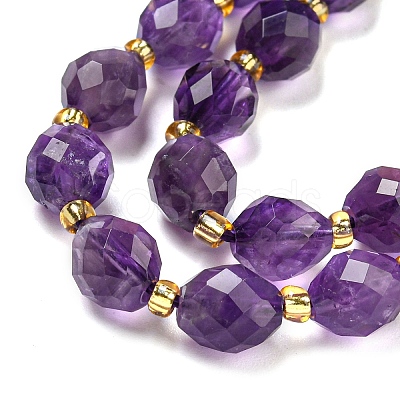 Natural Amethyst Beads Strands G-N342-54-1