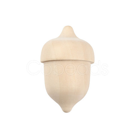 Unfinished Wood Display Decoration LS-WOCR-PW0003-87A-1