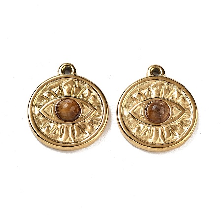 Ion Plating(IP) 304 Stainless Steel Pendants STAS-U014-04D-G-1