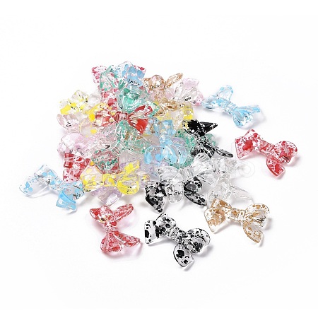 Transparent Acrylic Beads OACR-P011-01B-1