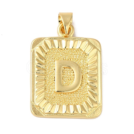 Rack Plating Brass Pendants KK-B092-42G-D-1