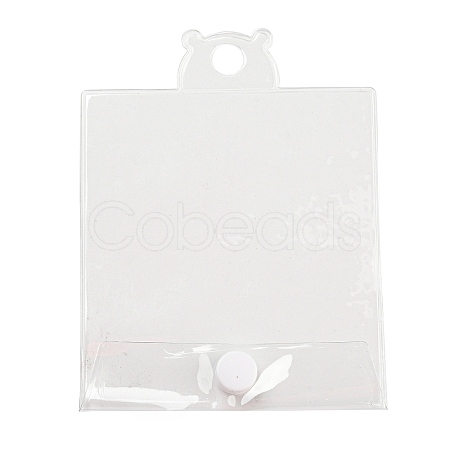 Transparent Plastic Button Bags OPP-Q007-01A-1