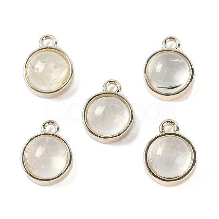 Natural Prehnite Pendants G-K372-03G-11-1