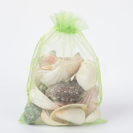 Organza Gift Bags with Drawstring OP-R016-15x20cm-11-1