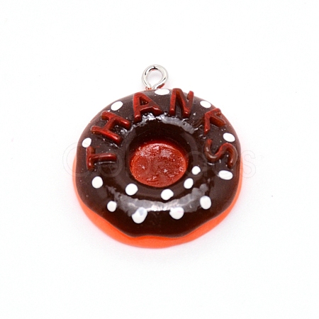 Resin Pendants RESI-TAC0003-04-1