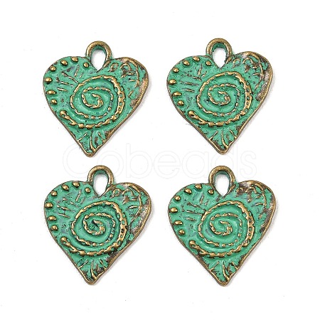 Tibetan Style Alloy Pendants FIND-I073-01K-1