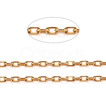 Ion Plating(IP) 304 Stainless Steel Cable Chains CHS-D005-02G-1