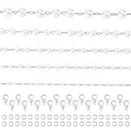 DIY Chain Necklace/Bracelets Kits DIY-HS0002-43PS-1
