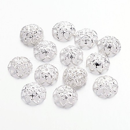Iron Fancy Bead Caps IFIN-ZX1173-S-1