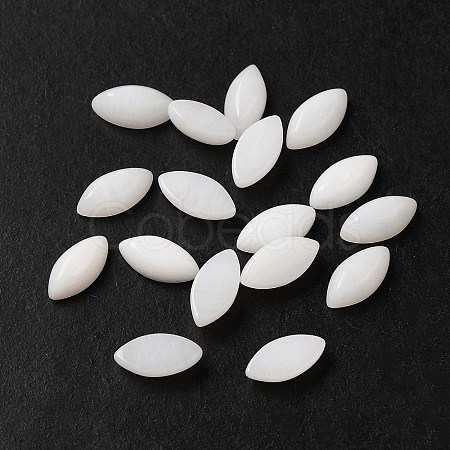 Natural White Jade Dyed Cabochons G-F772-01B-08-1