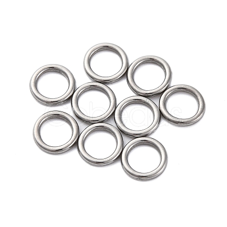 304 Stainless Steel Linking Rings LS-STAS-H235-10D-P-1
