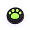 Silicone Replacement Cat Paw Thumb Grip Caps, Thumb Grips Analog Stick Cover, Black, 18x6.5mm, Inner Diameter: 13mm