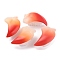 Artificial Plastic Sushi Sashimi Model, Imitation Food, for Display Decorations, Red Fish Sushi, Red, 51x33x20mm