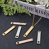 201 Stainless Steel Pendants STAS-UN0009-85-5