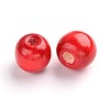 Natural Maple Wood Beads X-TB12mmY-1-2