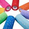 Glitter Sequin Deco Mesh Ribbons OCOR-BC0008-45-7