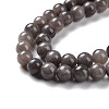 Natural Mashan Jade Round Beads Strands G-D263-8mm-XS29-4