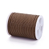 Round Waxed Polyester Cord YC-G006-01-1.0mm-03-3