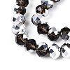 Electroplate Glass Beads Strands LS-GR8MMY-01S-3