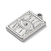 Tarnish Resistant 304 Stainless Steel Pendant Rhinestone Settings STAS-M323-56P-2