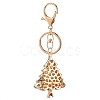 Golden Tone Alloy Enamel Big Pendants FIND-PW0016-01B-2