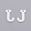 201 Stainless Steel Charms STAS-L232-007J-2