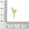 Brass Micro Pave Clear Cubic Zirconia Pendants KK-L238-19G-3