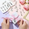 62Pcs 31 Style Alloy Locking Stitch Markers HJEW-CJ00058-5