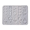 Heart Earrings Pendants DIY Silicone Mold LS-DIY-Q033-06A-2