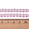 Transparent Glass Beads Strands GLAA-T032-T6mm-24-2