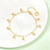 304 Stainless Steel Charm Bracelets BJEW-D458-02G-2