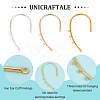 18Pcs 3 Colors Iron Ear Cuff Findings EJEW-UN0002-31-5