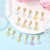 Star Acrylic Pendant Decorations HJEW-JM04576-1