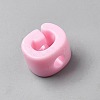 Acrylic European Beads OACR-WH0050-09G-2