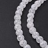 Synthetic Crackle Quartz Beads Strands X-GLAA-S134-6mm-05-3