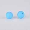 Round Silicone Focal Beads SI-JX0046A-16-2
