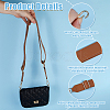 Adjustable Imitation Leather Bag Straps with Zinc Alloy Clasps FIND-WH0126-837C-4