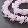 Transparent Handmade Bumpy Lampwork Beads Strands LAMP-T007-19-B08-4