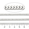 304 Stainless Steel Curb Chains CHS-A016-36P-A-2