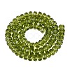 Transparent Glass Beads Strands GLAA-Q114-01A-A11-2