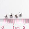 Iron Crimp Beads Covers IFIN-H028-S-3