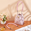 Braided Round PU Leather Bag Handles FIND-WH0180-01B-P-2