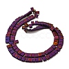 Electroplated Non-magnetic Synthetic Hematite Beads Strands G-C106-B01-06B-2