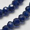 Synthetic Gemstone Beads Strands G-K207-01B-02-3
