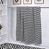 Cotton Fabric with Strip Pattern DIY-PH0037-96A-4