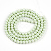 Baking Paint Pearlized Glass Pearl Bead Strands HY-N002-3mm-B02-3