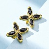 304 Stainless Steel Stud Earrings EJEW-C135-01G-03-2