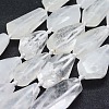 Natural Quartz Crystal Beads Strands G-F531-K05-1