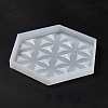 DIY Life of Flower Textured Cup Mat Silicone Molds SIMO-H009-05G-5